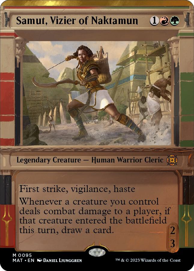 Samut, Vizier of Naktamun (Showcase) [March of the Machine: The Aftermath] 95