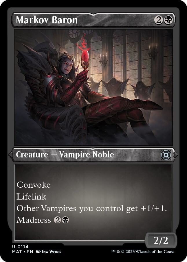 Markov Baron (Foil Etched) [March of the Machine: The Aftermath] 114