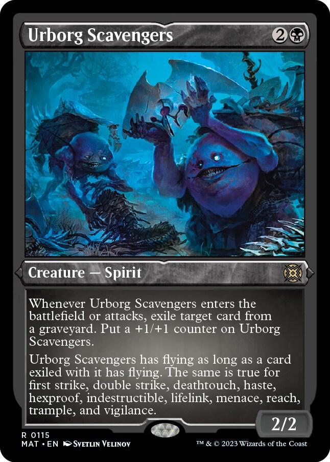 Urborg Scavengers (Foil Etched) [March of the Machine: The Aftermath] 115