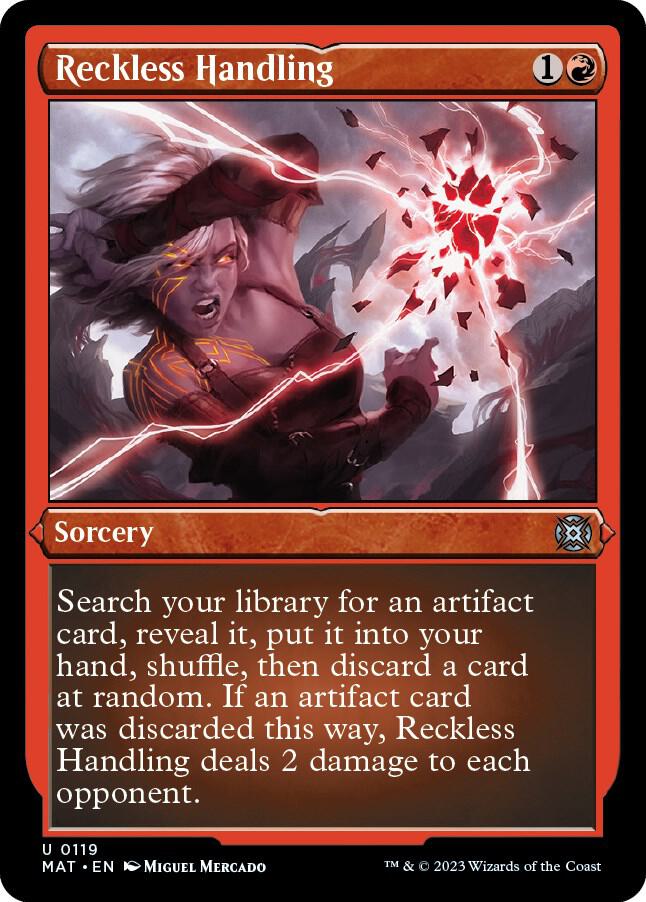 Reckless Handling (Foil Etched) [March of the Machine: The Aftermath] 119