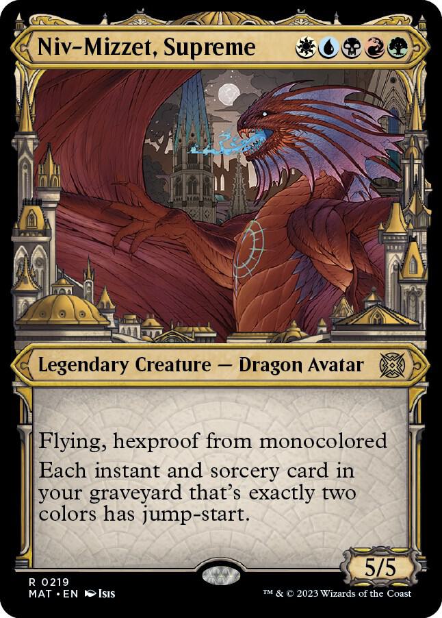 Niv-Mizzet, Supreme (Halo Foil) [March of the Machine: The Aftermath] 219