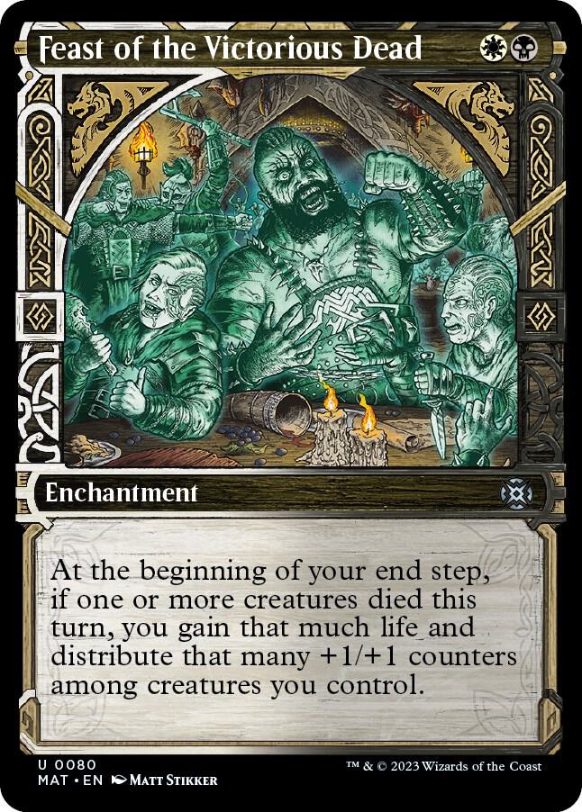 Feast of the Victorious Dead (Showcase) [March of the Machine: The Aftermath] 80
