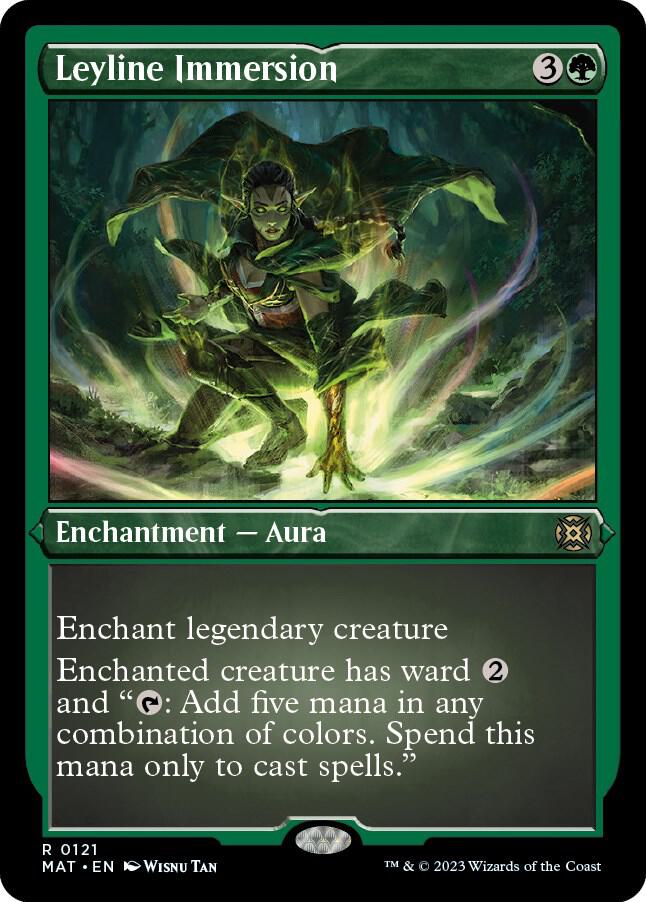 Leyline Immersion (Foil Etched) [March of the Machine: The Aftermath] 121