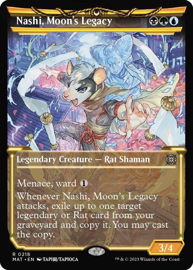 Nashi, Moon's Legacy (Halo Foil) [March of the Machine: The Aftermath] 218
