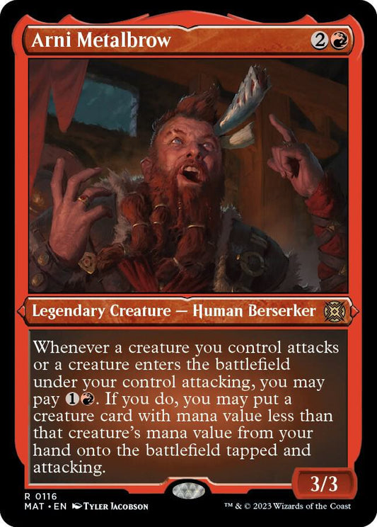 Arni Metalbrow (Foil Etched) [March of the Machine: The Aftermath] 116