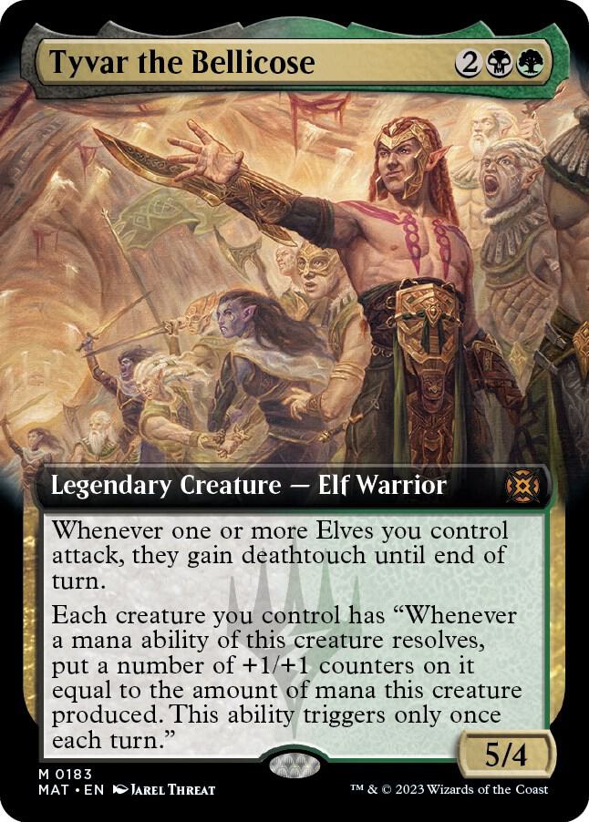 Tyvar the Bellicose (Extended Art) [March of the Machine: The Aftermath] 183