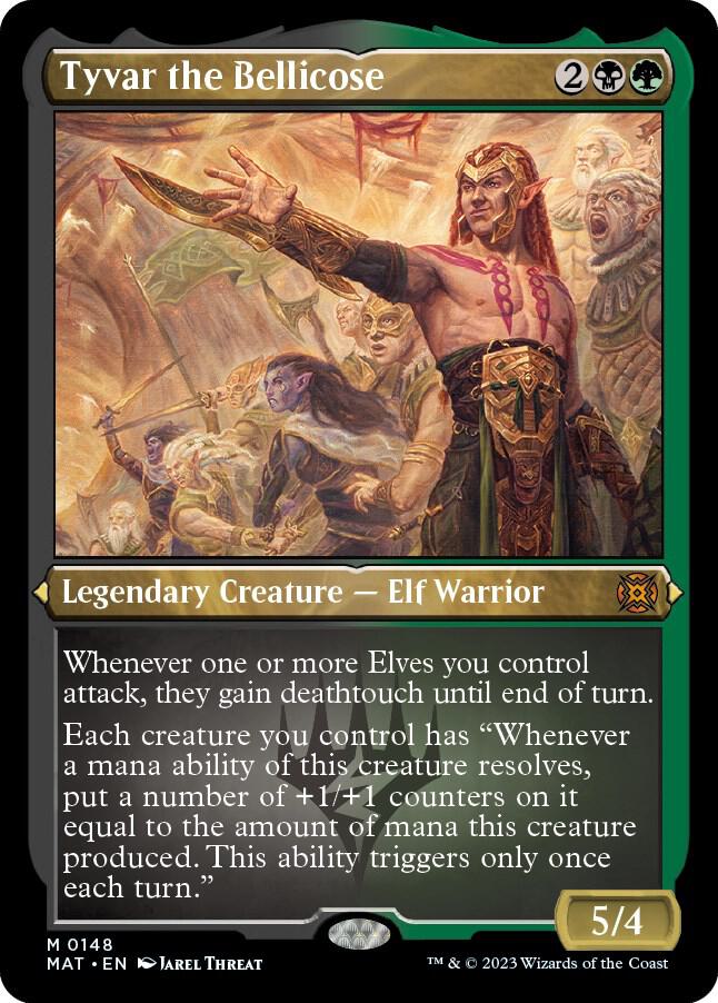 Tyvar the Bellicose (Foil Etched) [March of the Machine: The Aftermath] 148