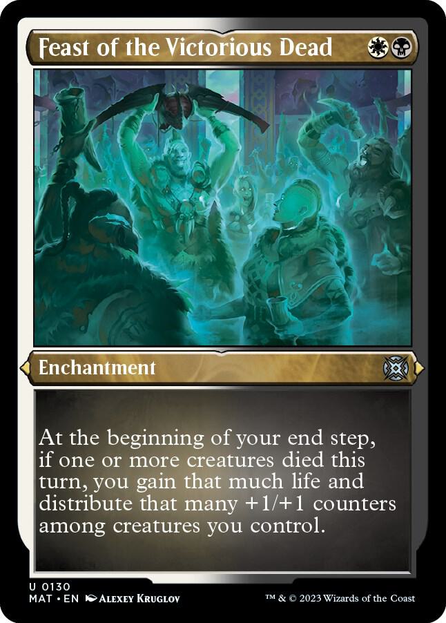 Feast of the Victorious Dead (Foil Etched) [March of the Machine: The Aftermath] 130