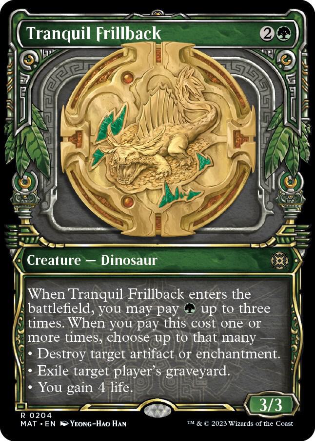 Tranquil Frillback (Halo Foil) [March of the Machine: The Aftermath] 204