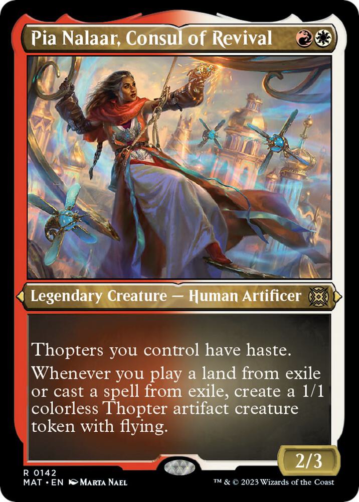 Pia Nalaar, Consul of Revival (Foil Etched) [March of the Machine: The Aftermath] 142