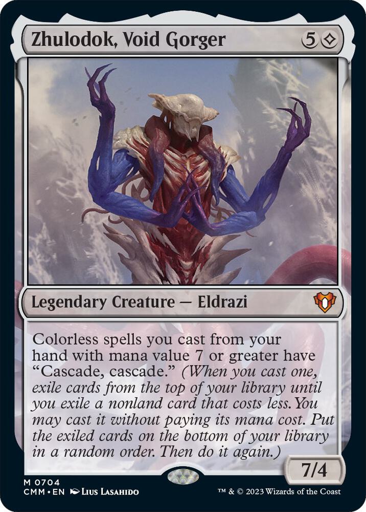 Zhulodok, Void Gorger [Commander Masters] 704