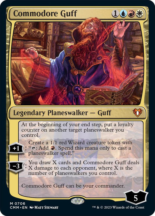 Commodore Guff [Commander Masters] 706