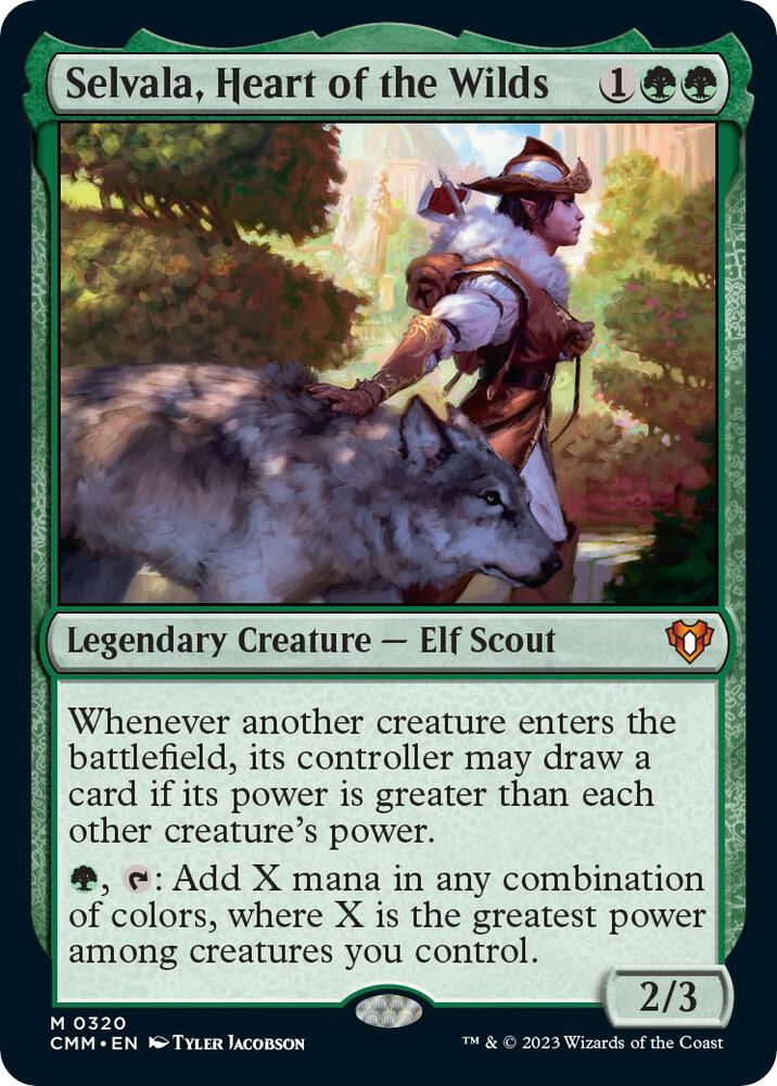 Selvala, Heart of the Wilds [Commander Masters] 320