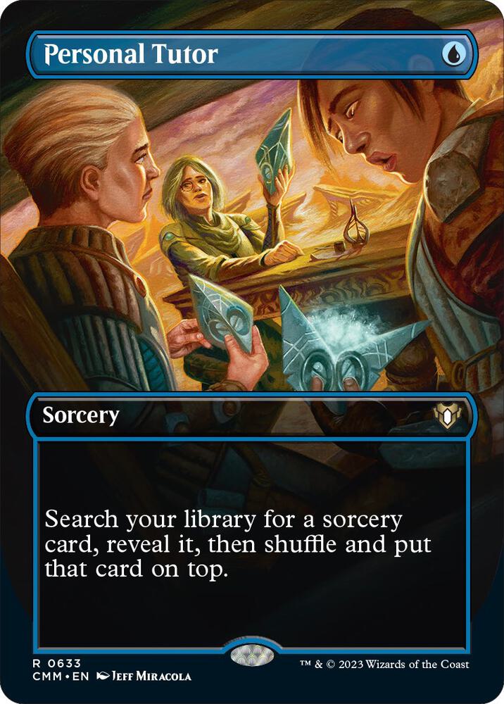 Personal Tutor (Borderless) [Commander Masters] 633
