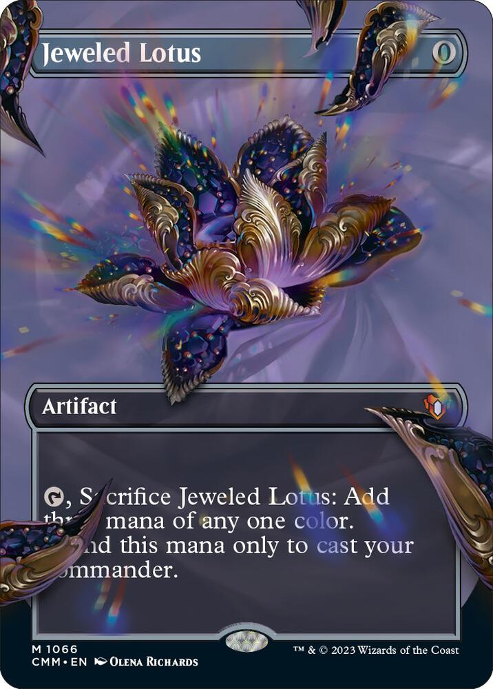 Jeweled Lotus (Textured Foil) [Commander Masters] 1066