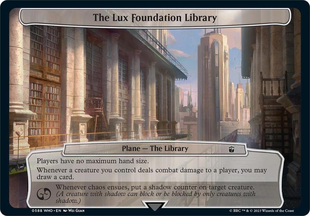 The Lux Foundation Library [Planechase: Universes Beyond: Doctor Who] 588