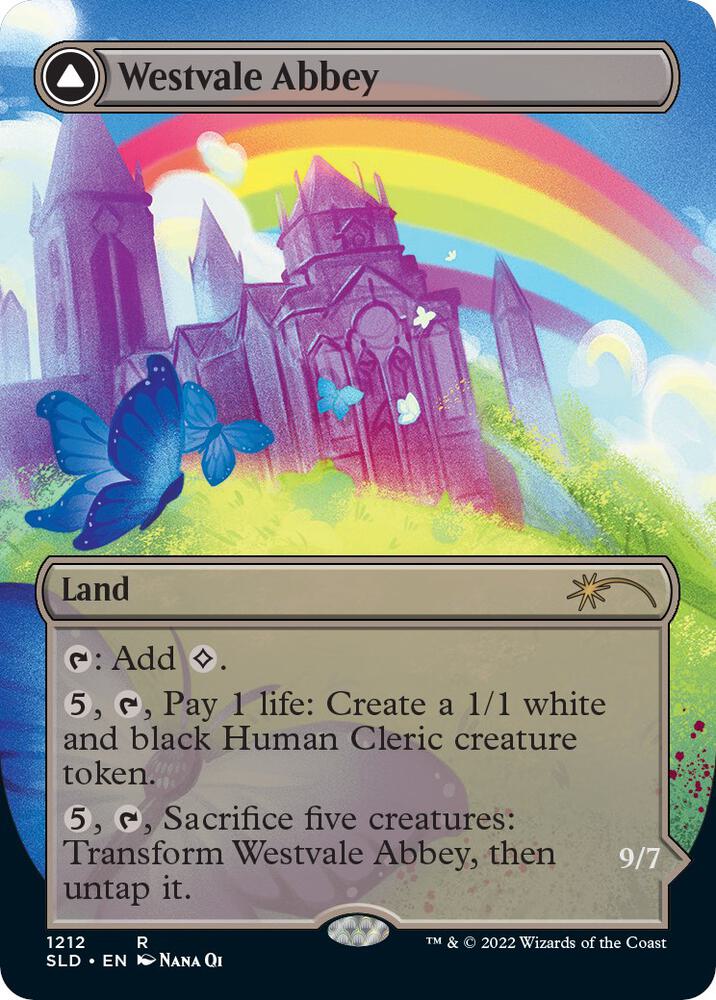 Westvale Abbey (Display Commander) - Thick Stock [Secret Lair Drop Series] 1212