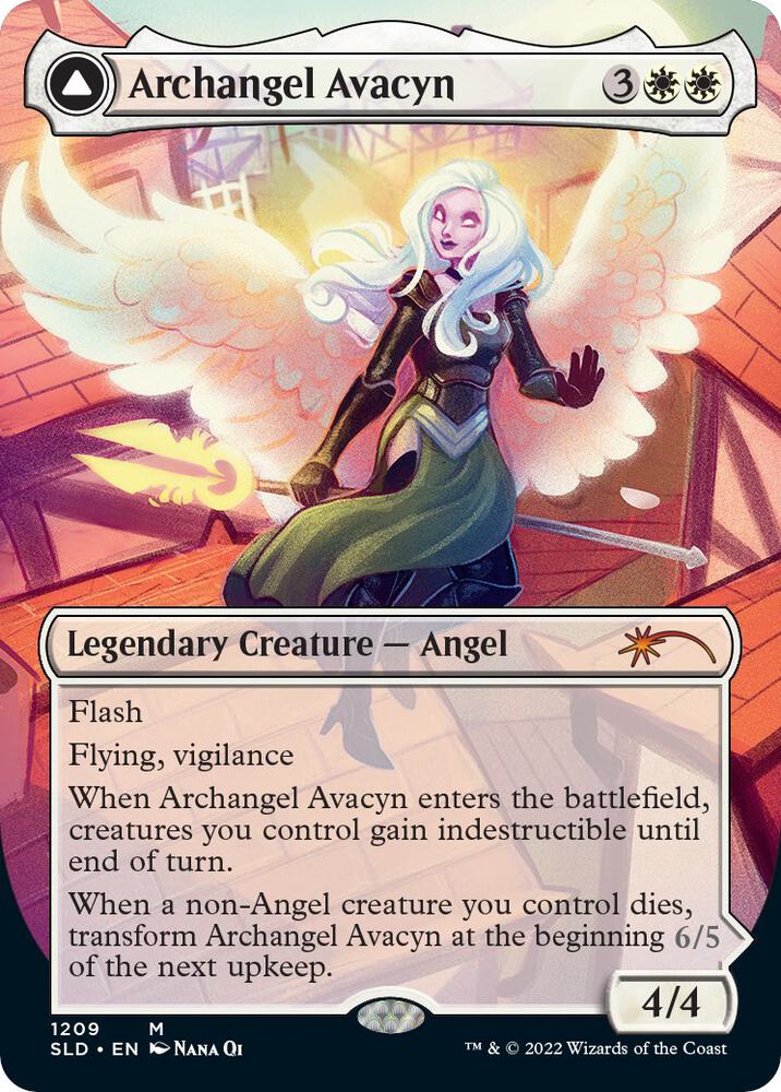 Archangel Avacyn (Display Commander) - Thick Stock [Secret Lair Drop Series] 1209