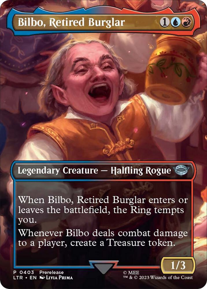 Bilbo, Retired Burglar (Borderless) [Universes Beyond: The Lord of the Rings: Tales of Middle-earth] 403