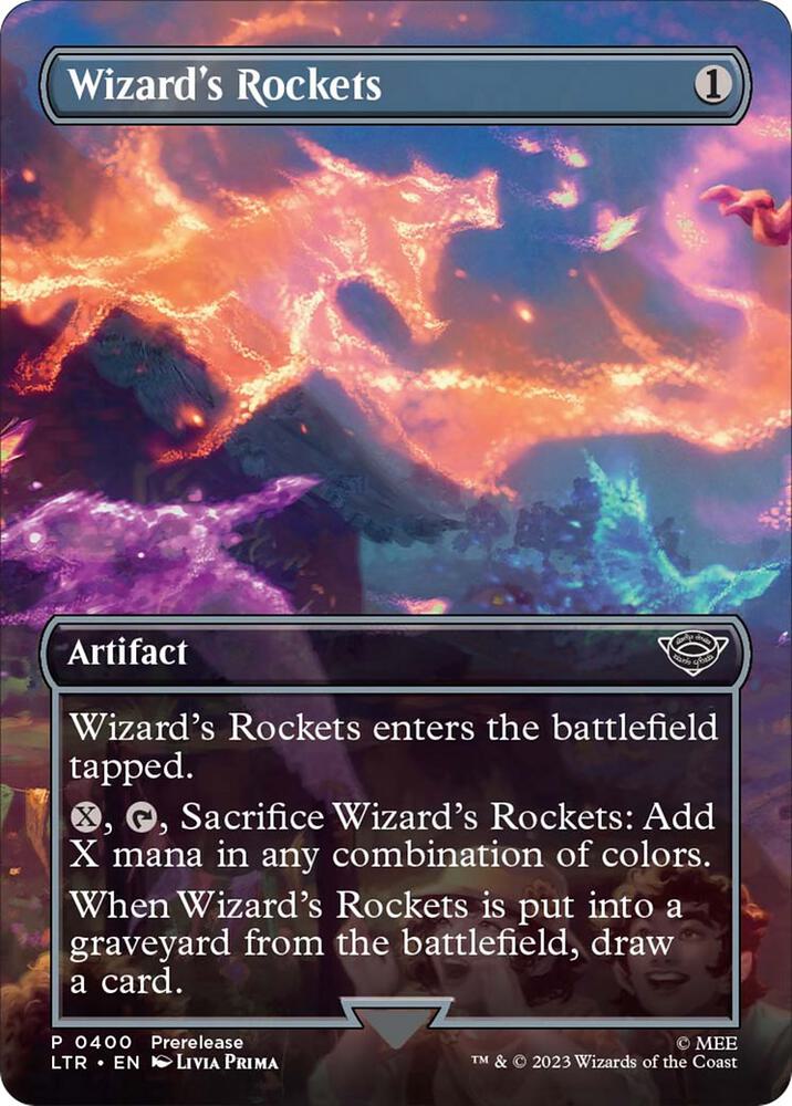 Wizard's Rockets (Borderless) [Universes Beyond: The Lord of the Rings: Tales of Middle-earth] 400