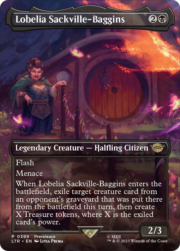 Lobelia Sackville-Baggins (Borderless) [Universes Beyond: The Lord of the Rings: Tales of Middle-earth] 399