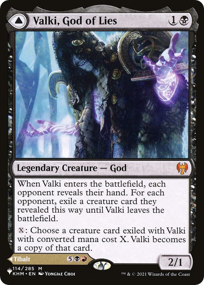 Valki, God of Lies [The List Reprints] 114