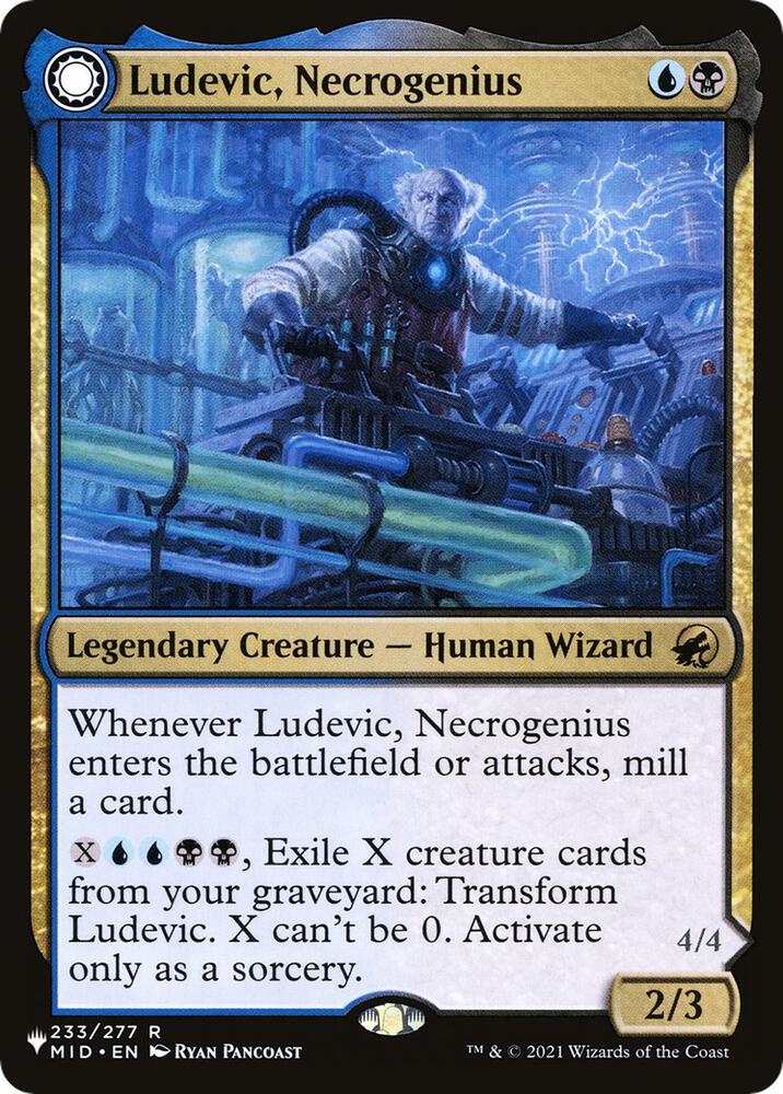 Ludevic, Necrogenius [The List Reprints] 233
