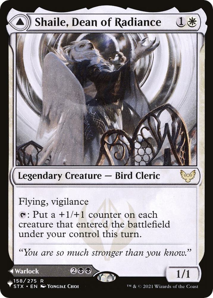 Shaile, Dean of Radiance [The List Reprints] 158