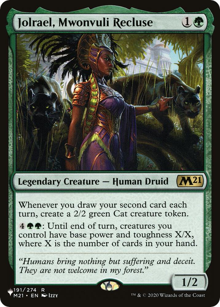 Jolrael, Mwonvuli Recluse [The List Reprints] 191