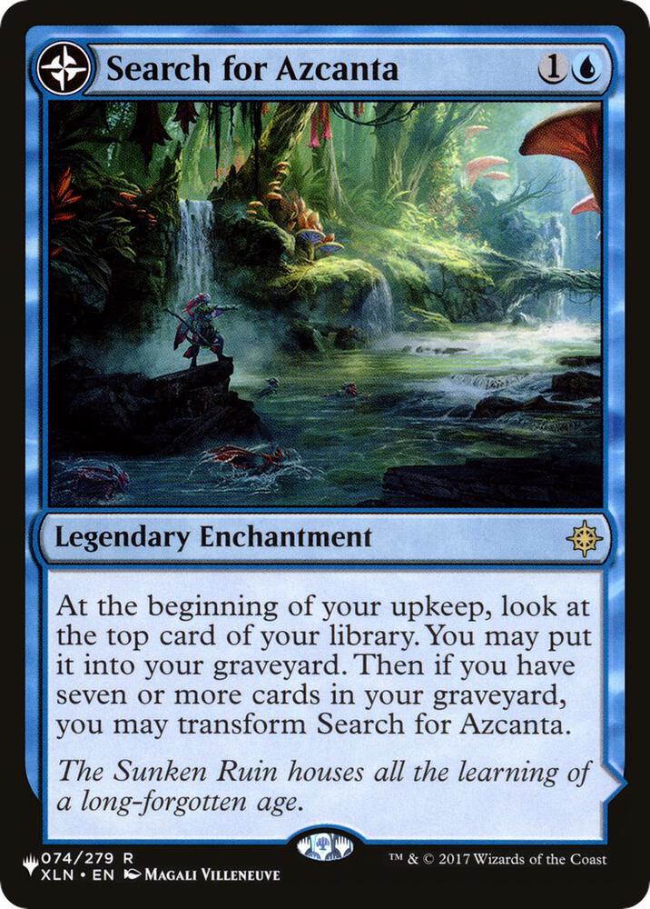 Search for Azcanta [The List Reprints] 74