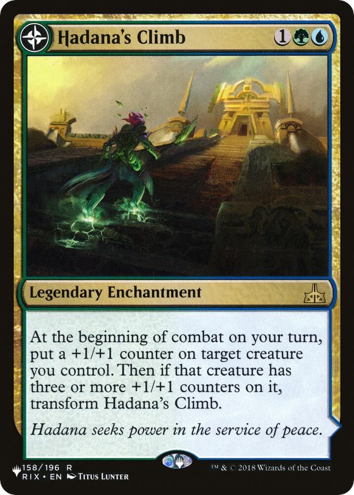 Hadana's Climb [The List Reprints] 158
