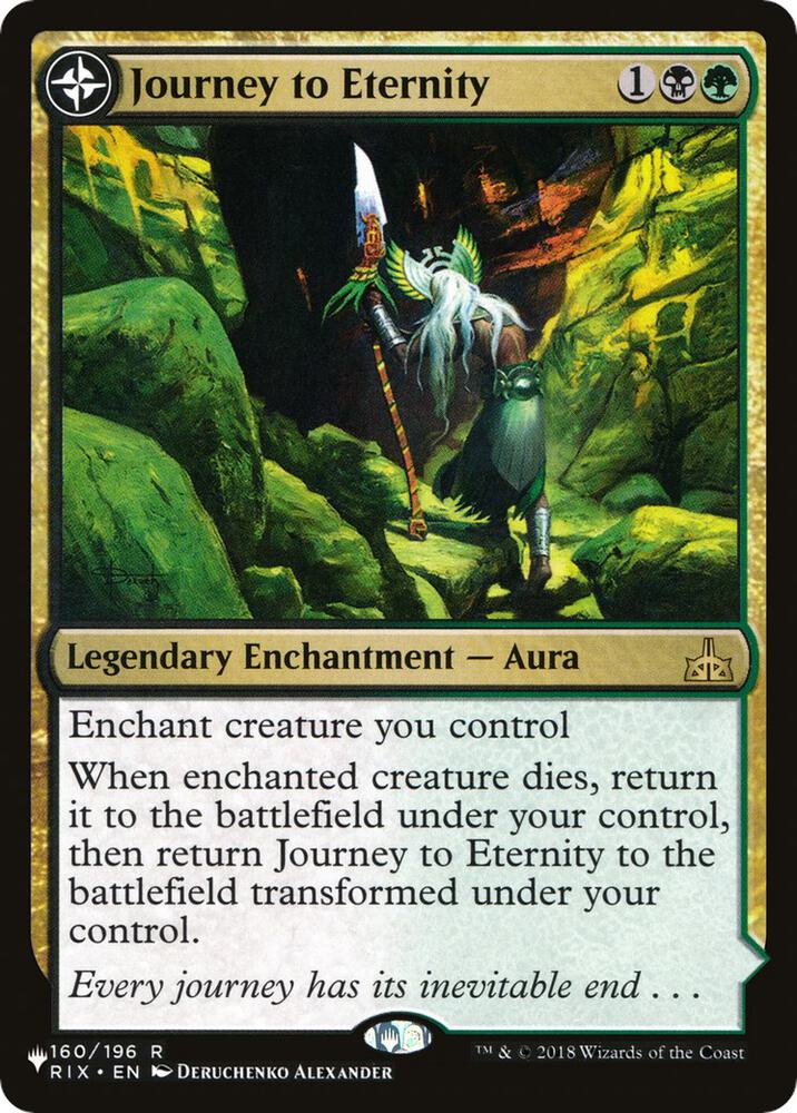 Journey to Eternity [The List Reprints] 160