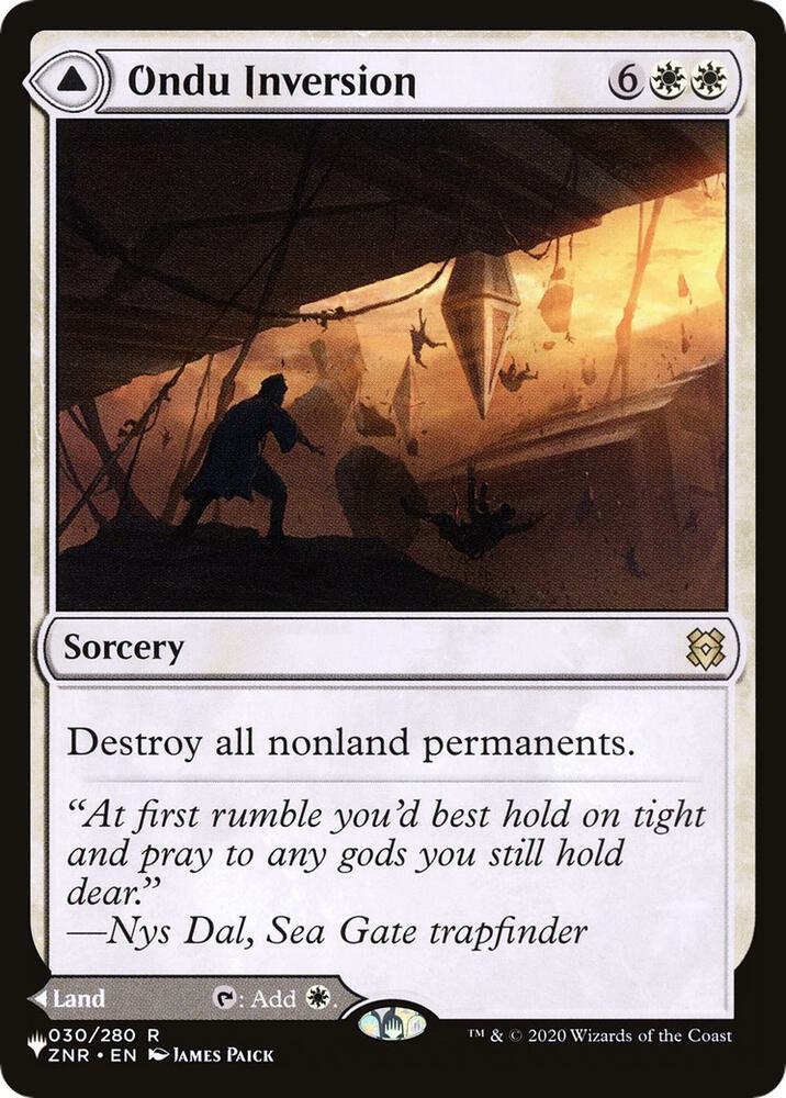 Ondu Inversion [The List Reprints] 30