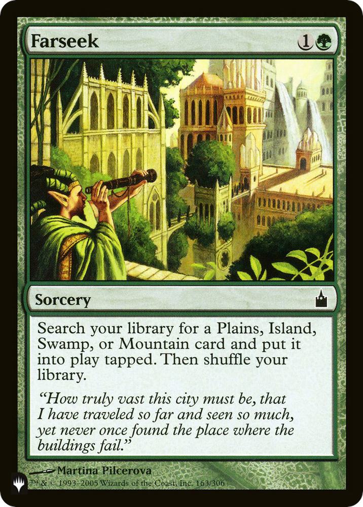 Farseek (RAV) [The List Reprints] 163