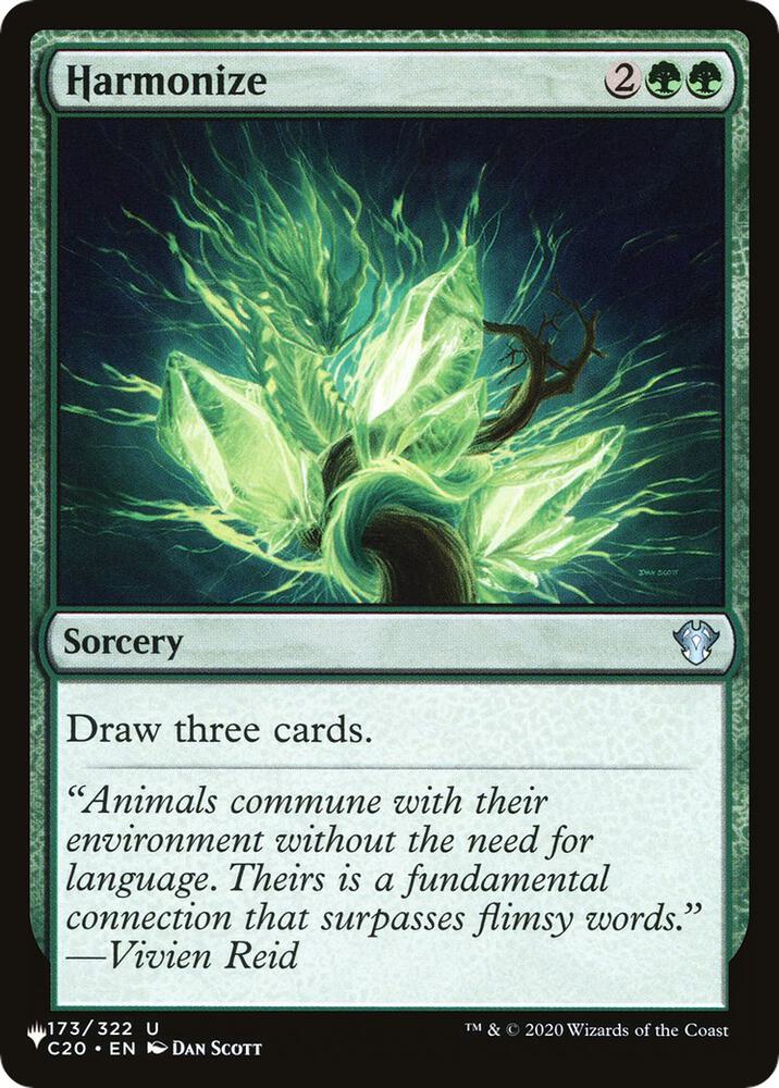 Harmonize (C20) [The List Reprints] 173