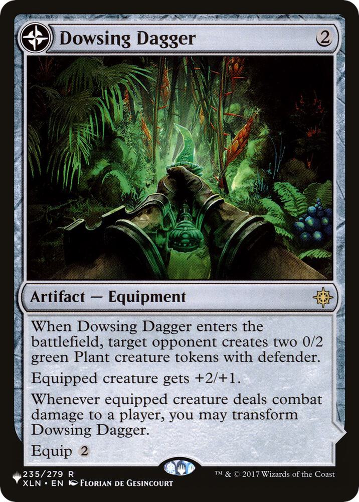 Dowsing Dagger [The List Reprints] 235