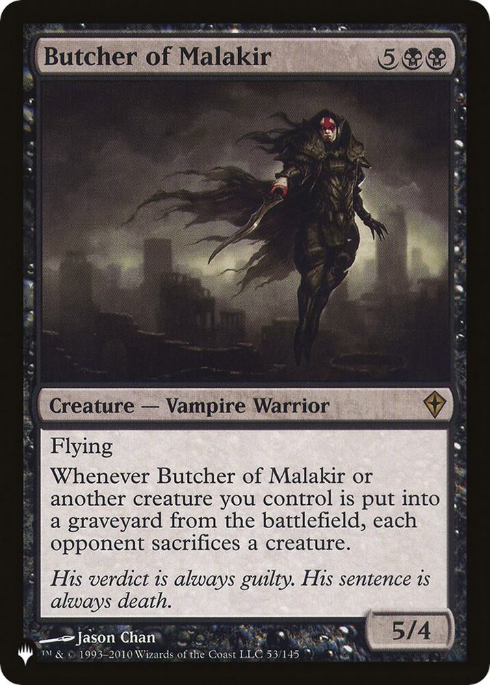 Butcher of Malakir [The List Reprints] 53