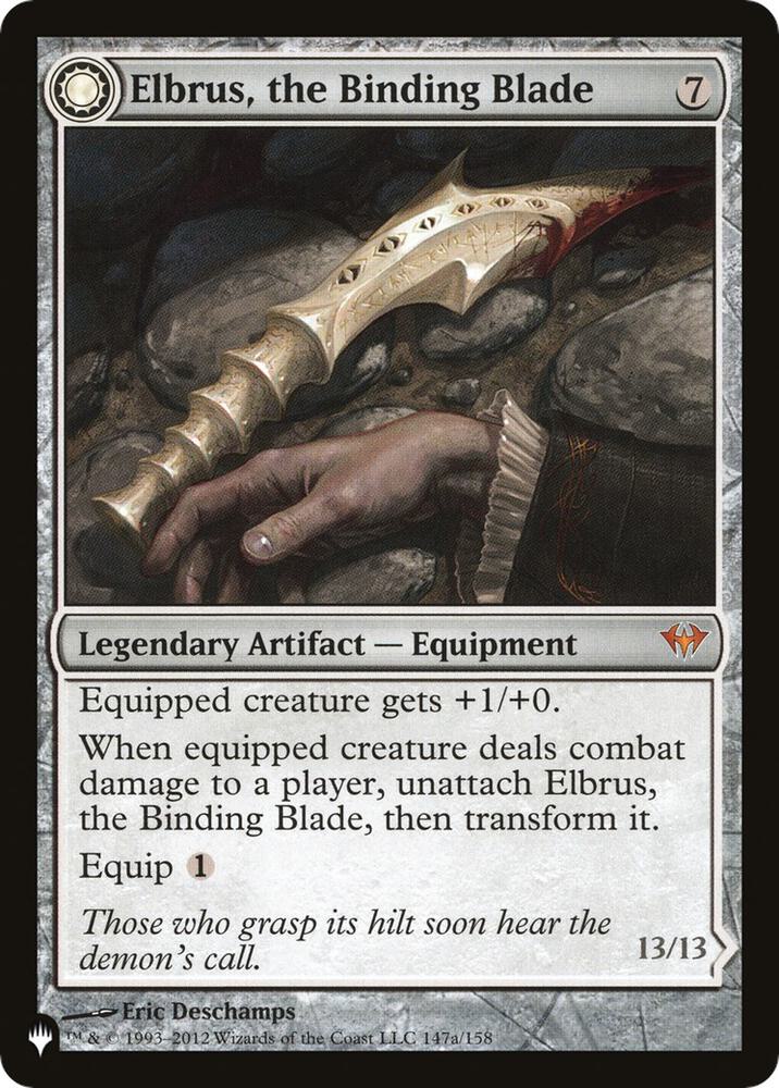 Elbrus, the Binding Blade [The List Reprints] 147