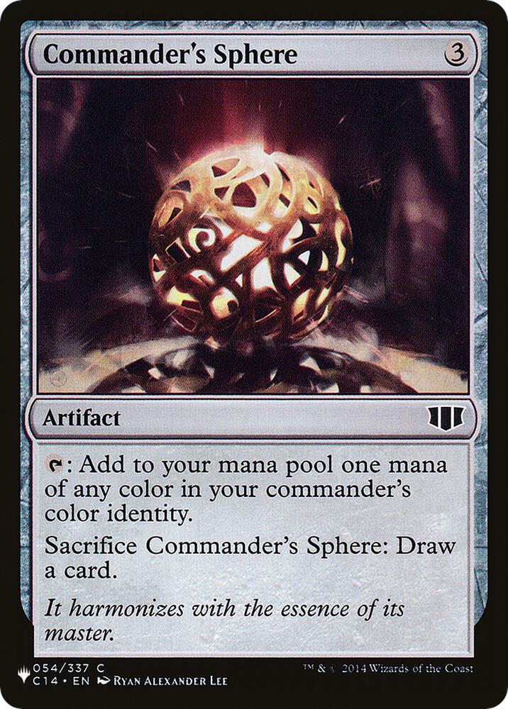 Commander's Sphere [The List Reprints] 54