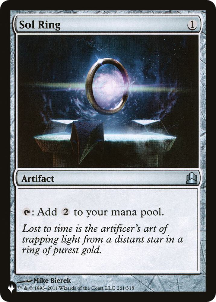 Sol Ring (CMD) [The List Reprints] 261