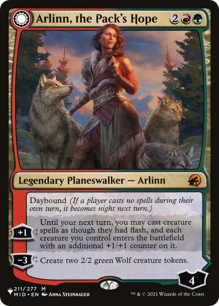 Arlinn, the Pack's Hope [The List Reprints] 211