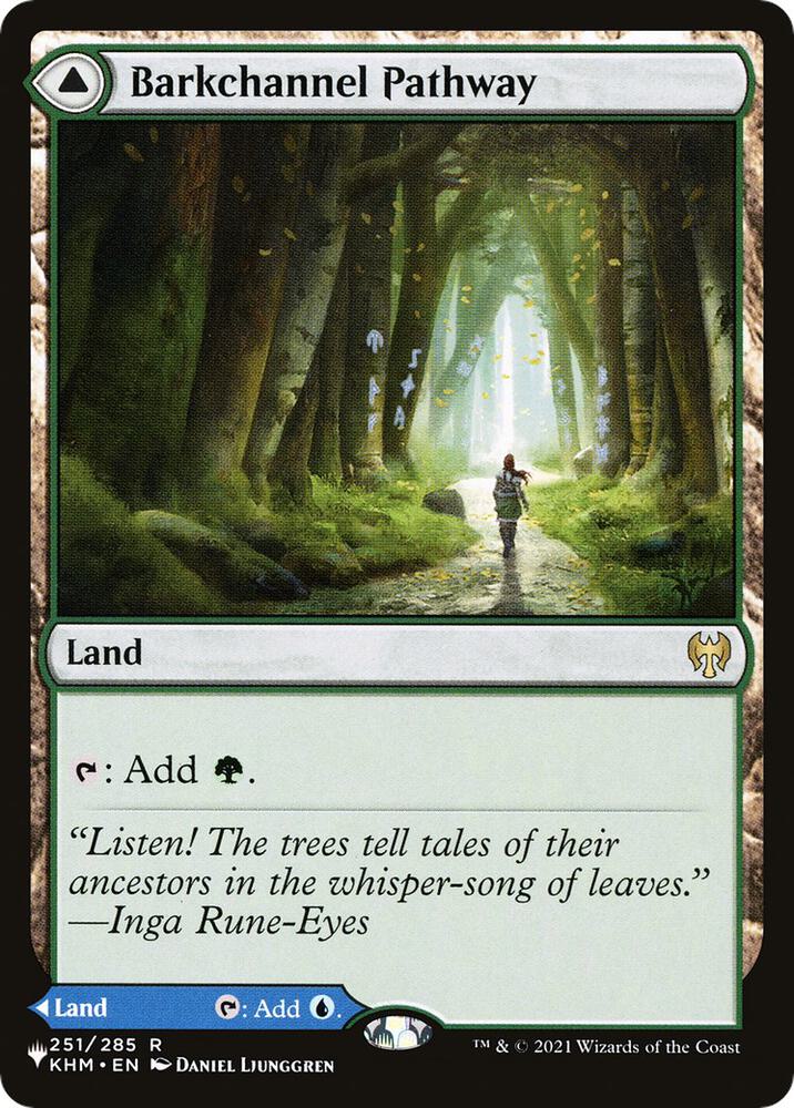 Barkchannel Pathway [The List Reprints] 251