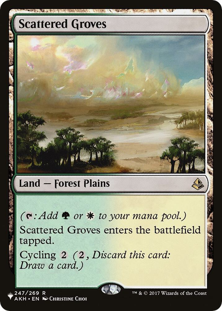 Scattered Groves [The List Reprints] 247