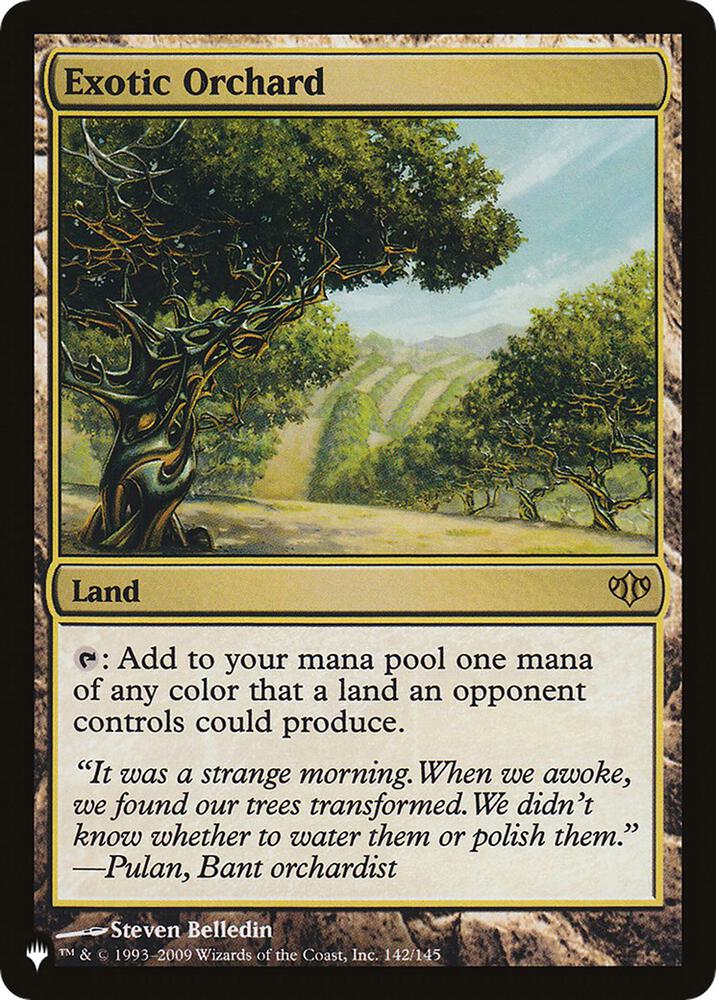 Exotic Orchard (CON) [The List Reprints] 142