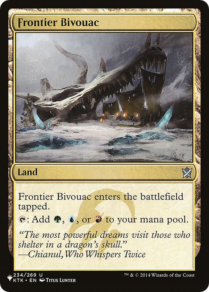 Frontier Bivouac (KTK) [The List Reprints] 234