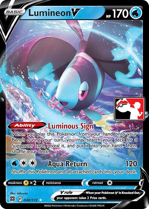 Lumineon V [Prize Pack Series Cards] 040/172