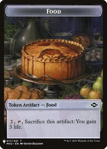 Food // Golem Double-sided Token [The List Reprints] 17 // 27