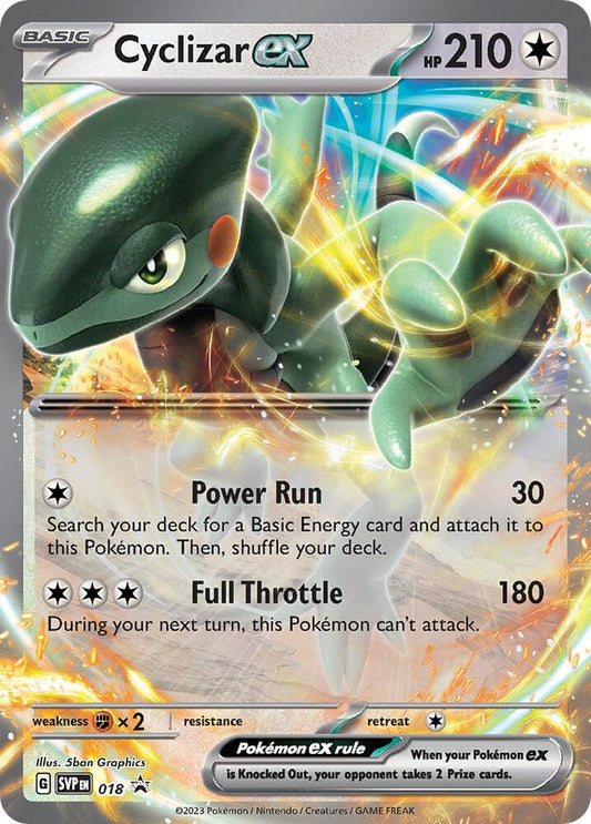Cyclizar ex - 018 [SV: Scarlet & Violet Promo Cards] 018