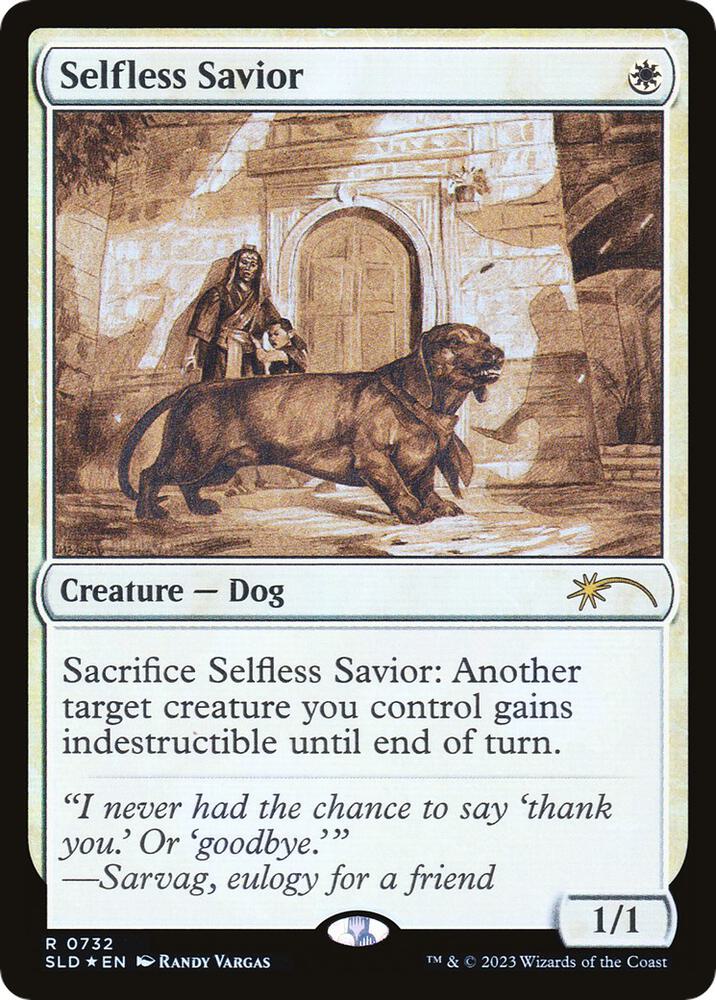 Selfless Savior (Sketch Showcase) [Secret Lair Drop Series] 732