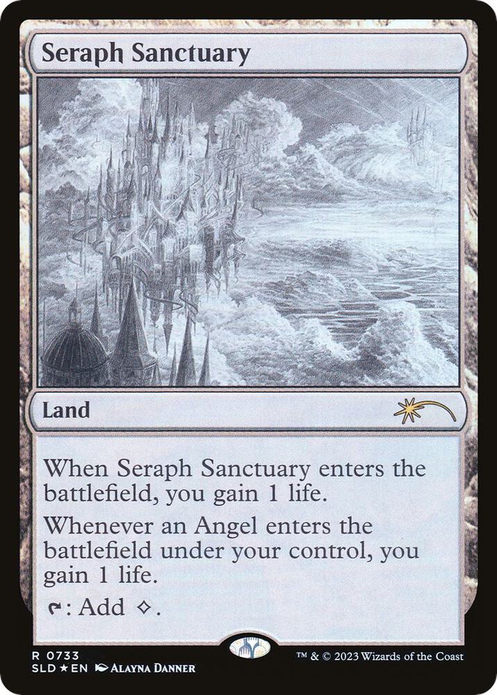 Seraph Sanctuary (Sketch Showcase) [Secret Lair Drop Series] 733